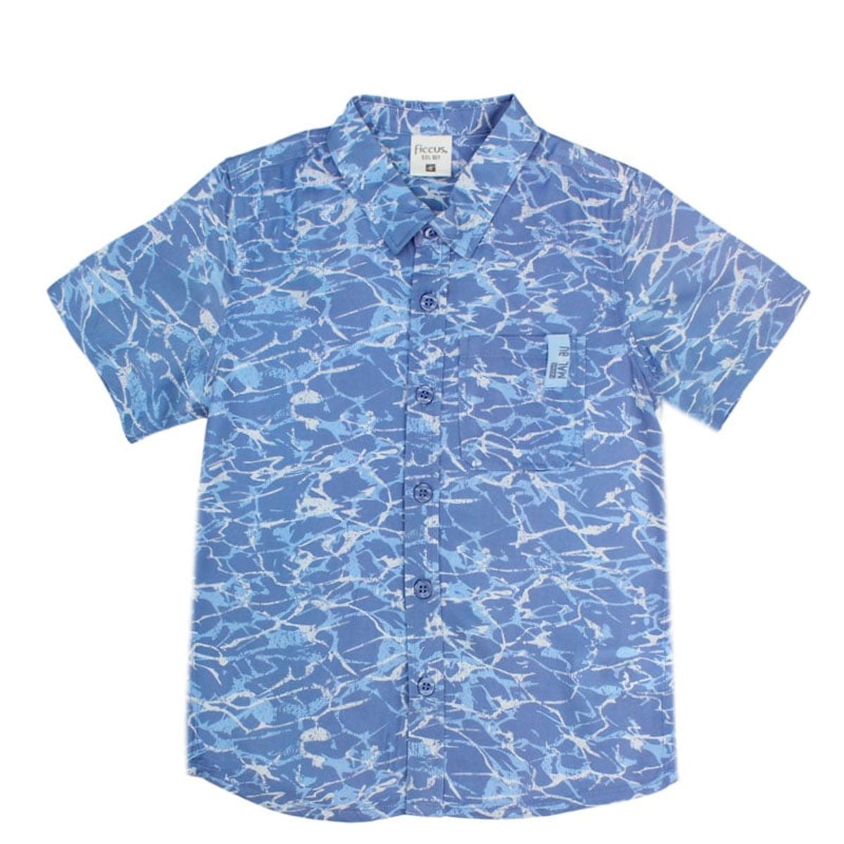 FICCUS - Camisa Kids Niño Malibu Celeste