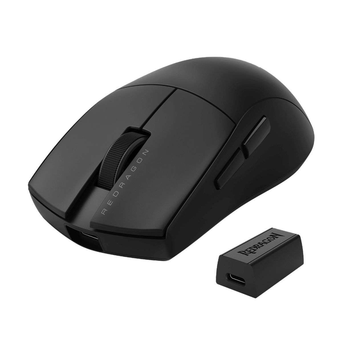 REDRAGON - MOUSE GAMER KING PRO M916 1K HZ INALAMBRICO 26000 DPI NEGRO