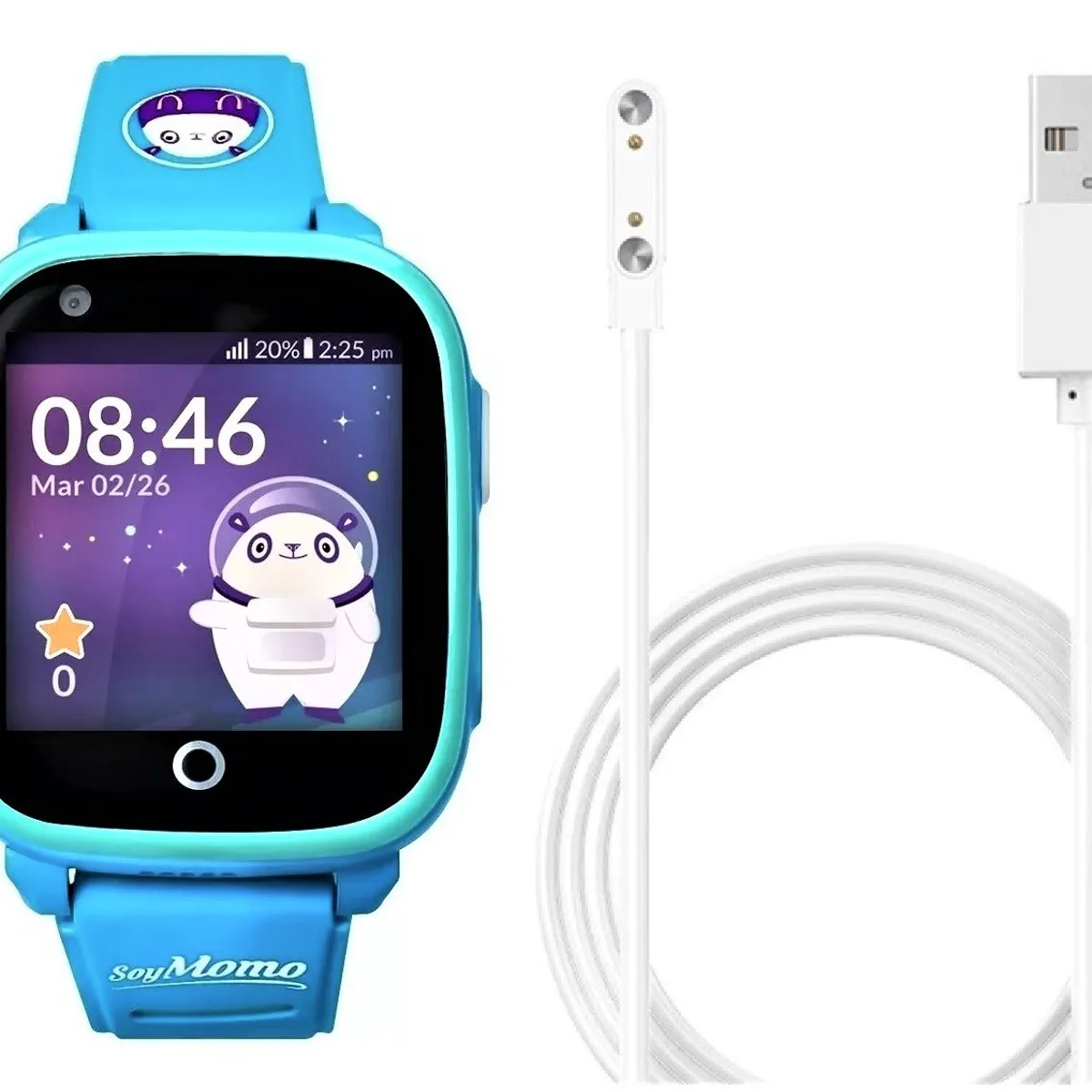 GENERICO - Cable Carga Usb Para Soymomo Space 4g, Space 2.0