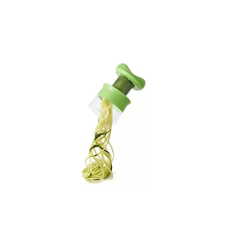 GENERICO - Cortador De Verduras Pelador Vegetales Espiral Verde