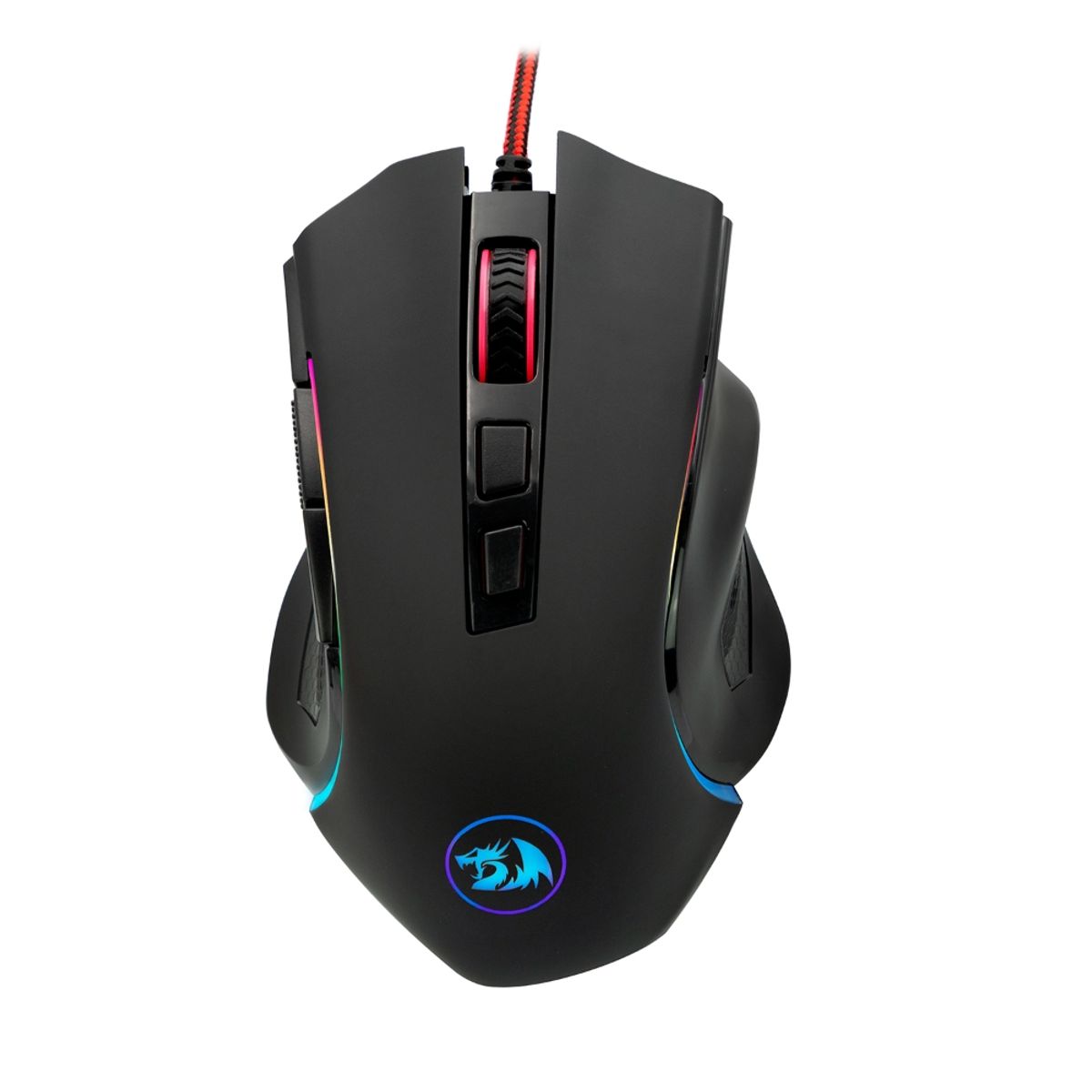 REDRAGON - MOUSE GAMER GRIFFIN M607 RGB 7200 DPI NEGRO REDRAGON