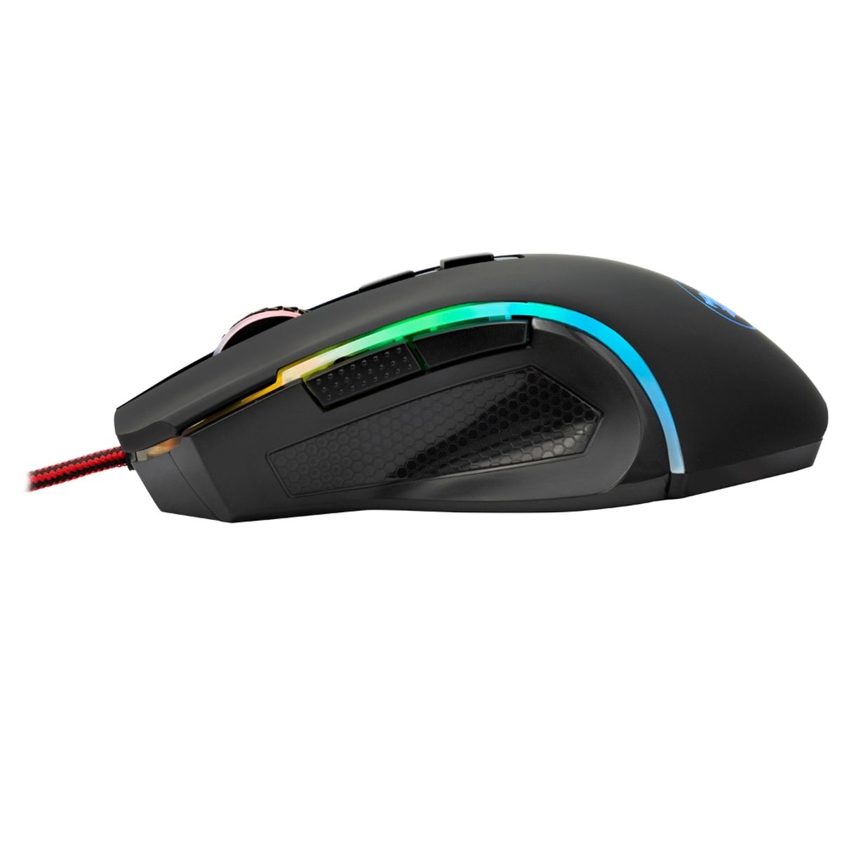 REDRAGON - MOUSE GAMER GRIFFIN M607 RGB 7200 DPI NEGRO REDRAGON