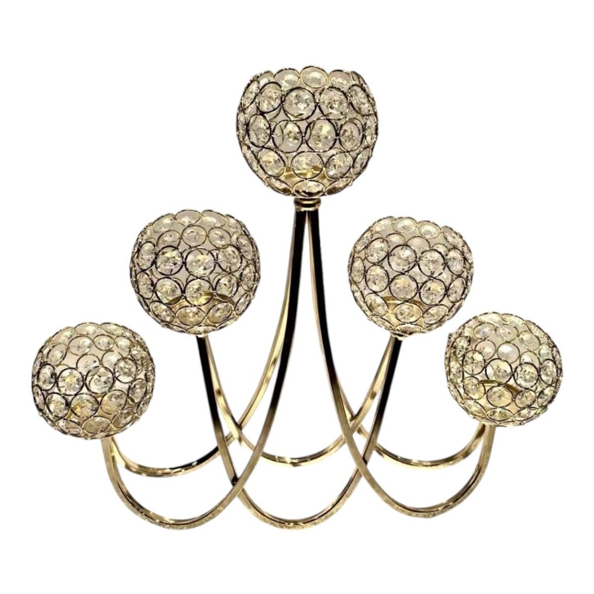 GENERICO - Candelabros Centro Mesa Adorno Decorativo Velas A3