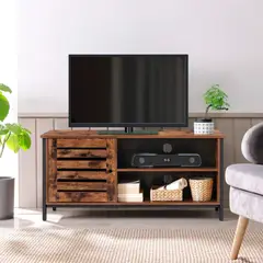 PANDALINO - Rack Omero, Estructura de Metal y MDF