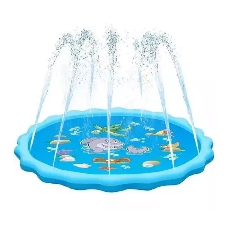 ANGELES DEL HOGAR - Piscina Alfombra lanza Agua Niños