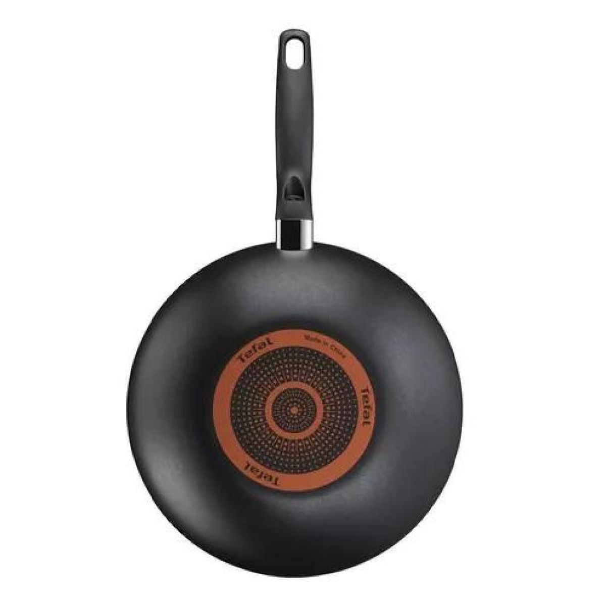 GENERICO - Wok 28 Cm + Tapa Super Cook Color Negro