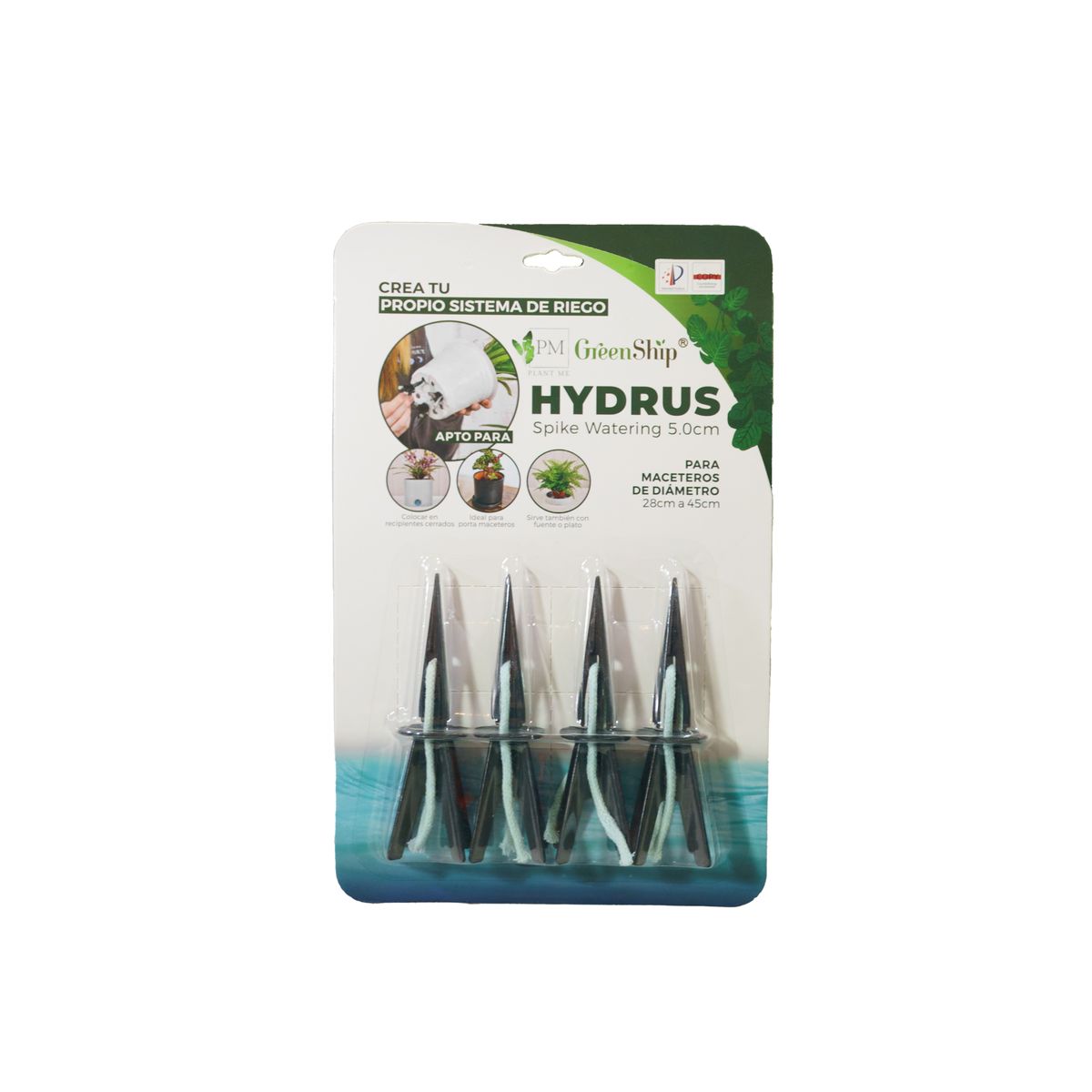 PLANT ME - Estaca de Autorriego Sistema Autorregante Hydrus 5.0 4PCS