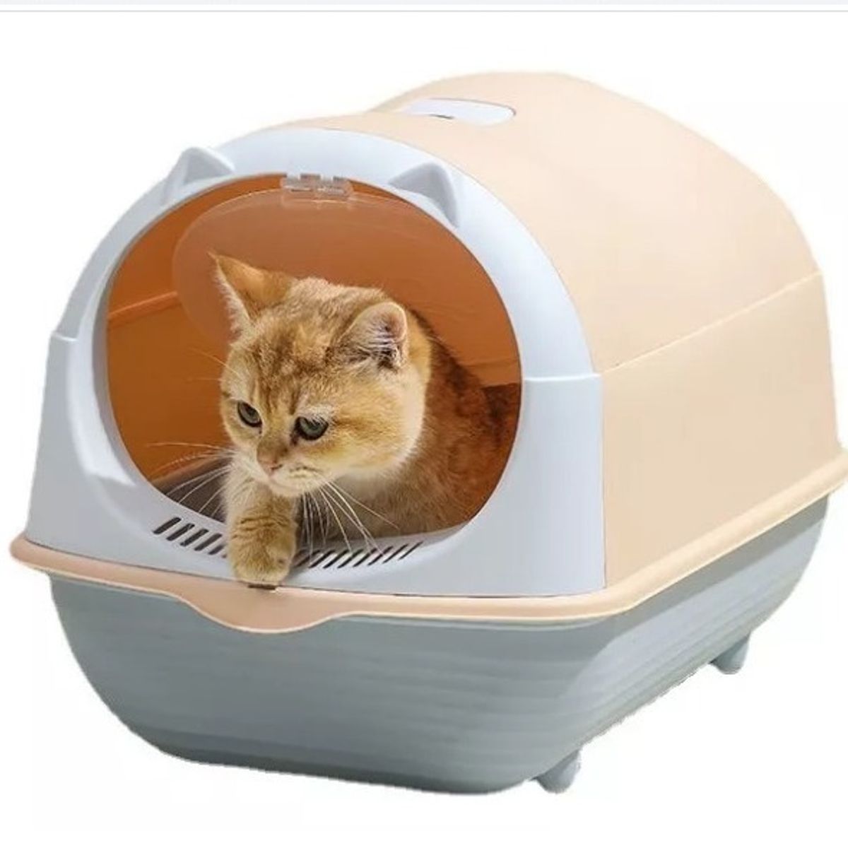 GENERICO - Caja De Arena Para Gatos Con Pala Y Elemento Filtrante