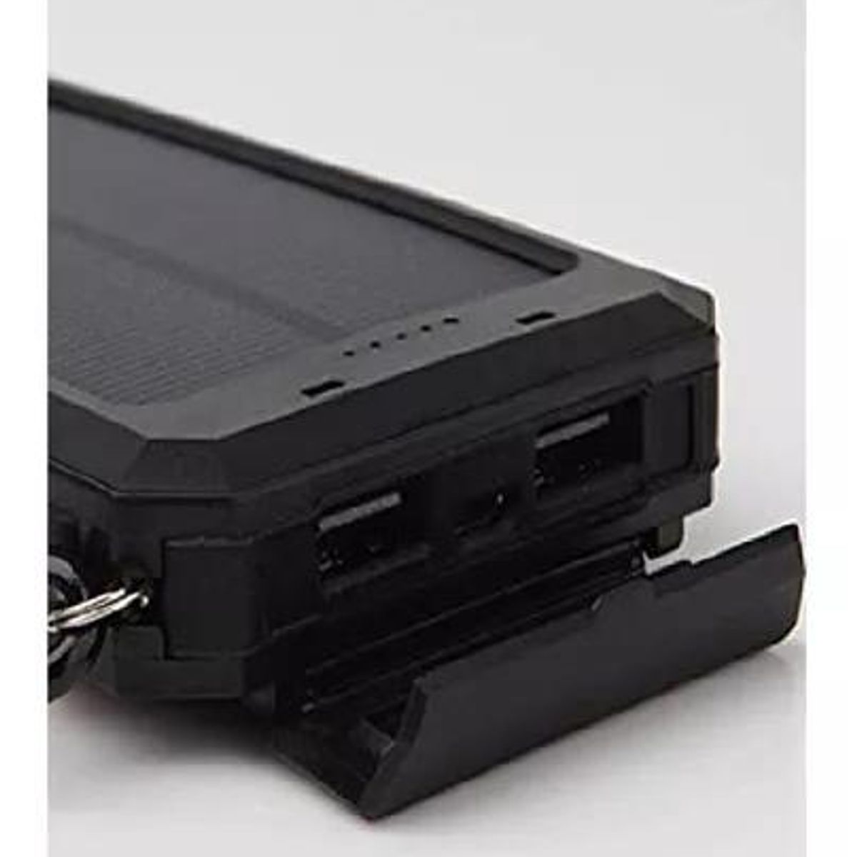 GENERICO - Power bank 11200 mAh, 3 puertos USB, indicador y linterna blanca