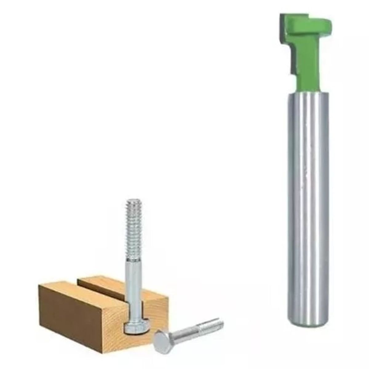 GENERICO - Fresa Tipo T Para Pernos Anclaje ¼ x 8 mm