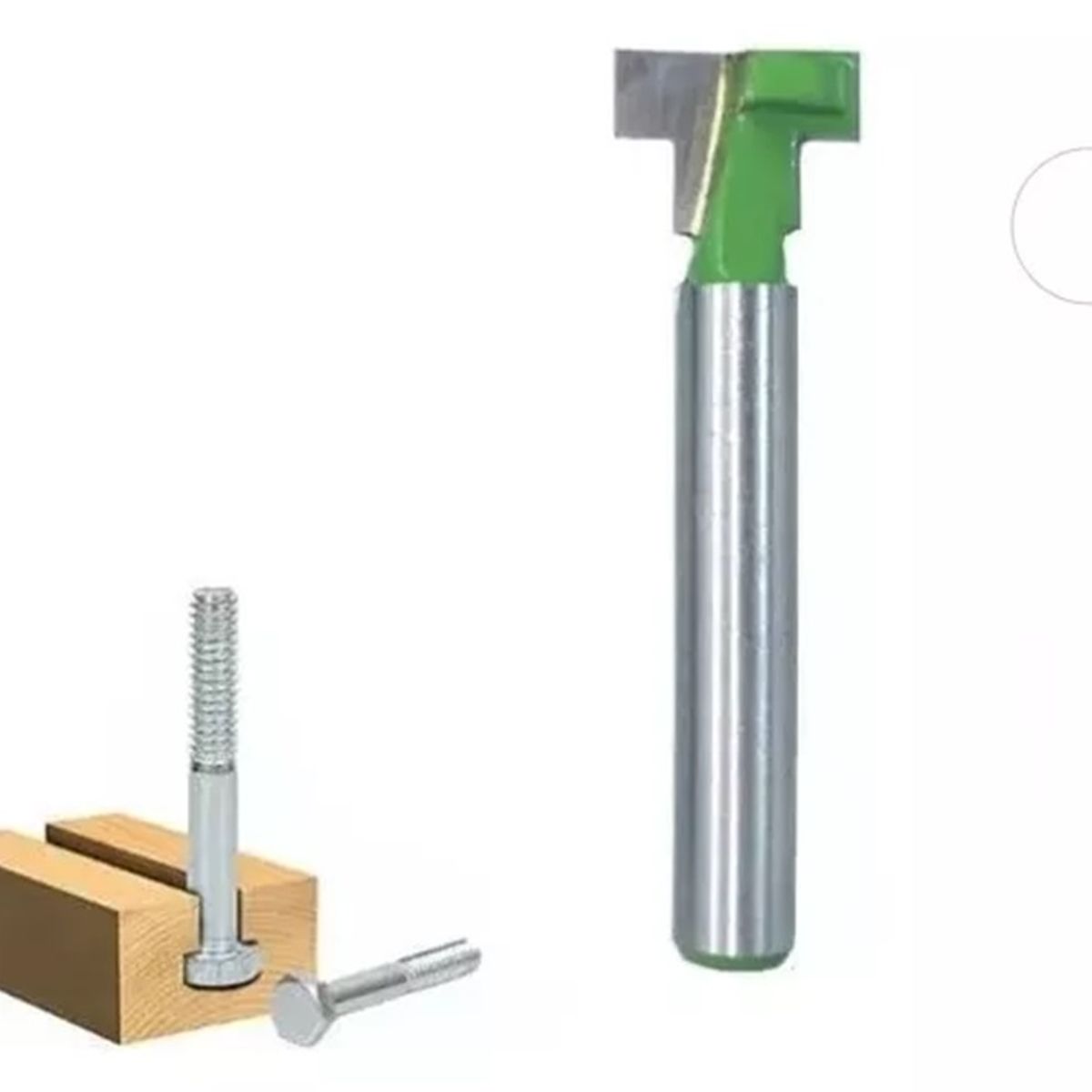 GENERICO - Fresa Tipo T Para Pernos Anclaje ¼ x 127 mm