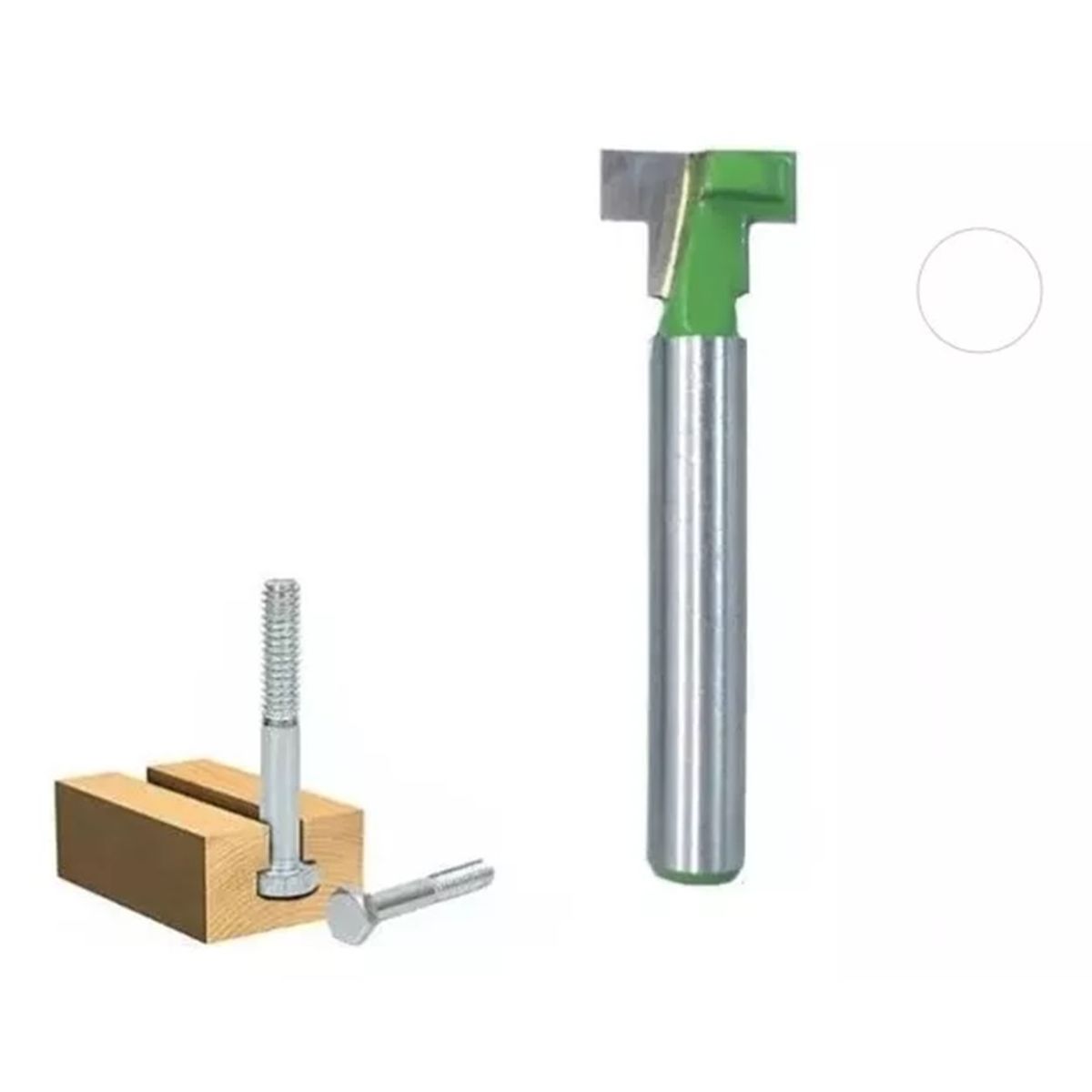 GENERICO - Fresa Tipo T Para Pernos Anclaje ¼ x 127 mm