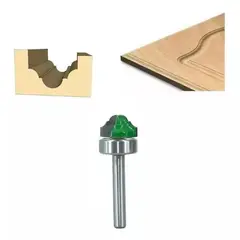 GENERICO - Fresa Madera Moldura Tablero Toma ¼ x 195 mm
