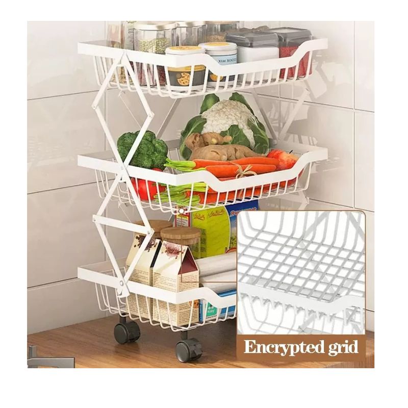 GENERICO - Estante Modular Organizador Verduras Organizador 3x2 Niveles