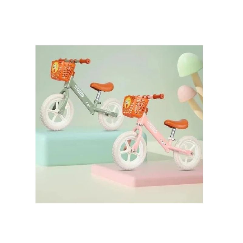 CD SHOP SPA - Bicicleta De Equilibrio Niños Vintage Oliva