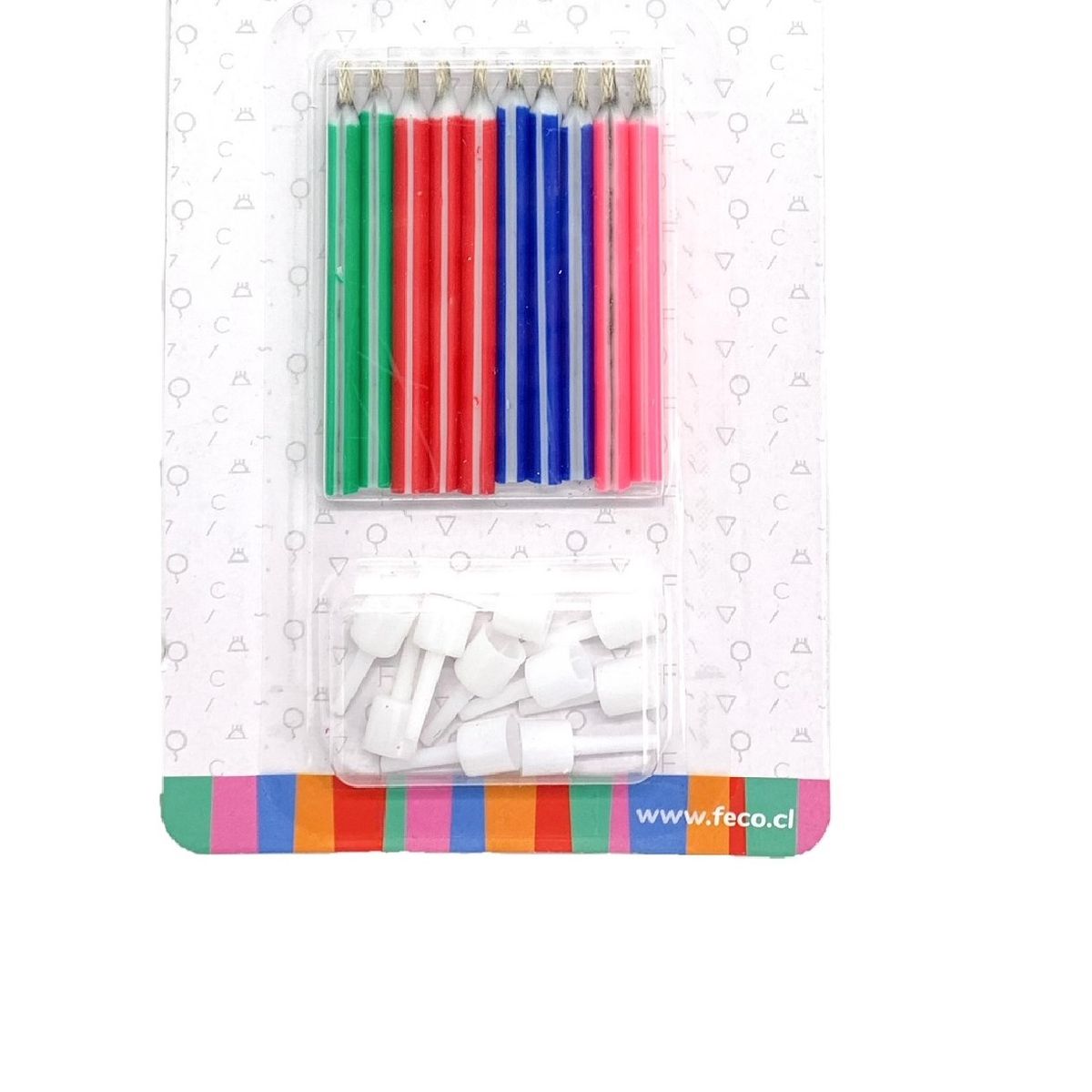 GENERICO - VELA MAGICA X 10 PCS X1 UNI