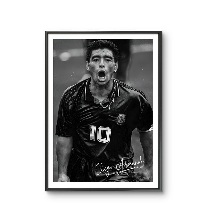 GENERICO - Cuadro decorativo Maradona