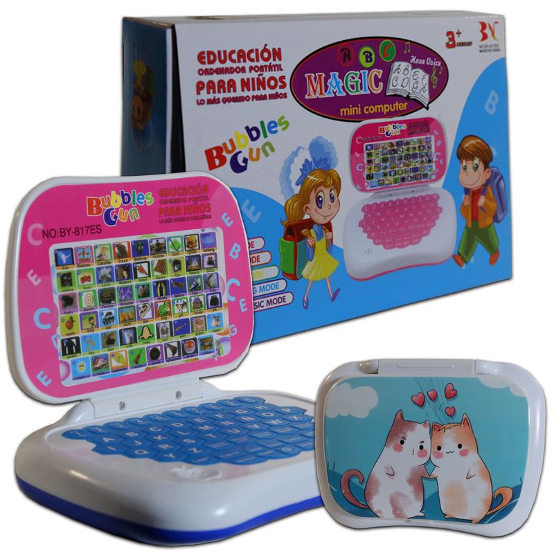 GENERICO - Mini Computador Interactivo Niños Juguete Didáctico