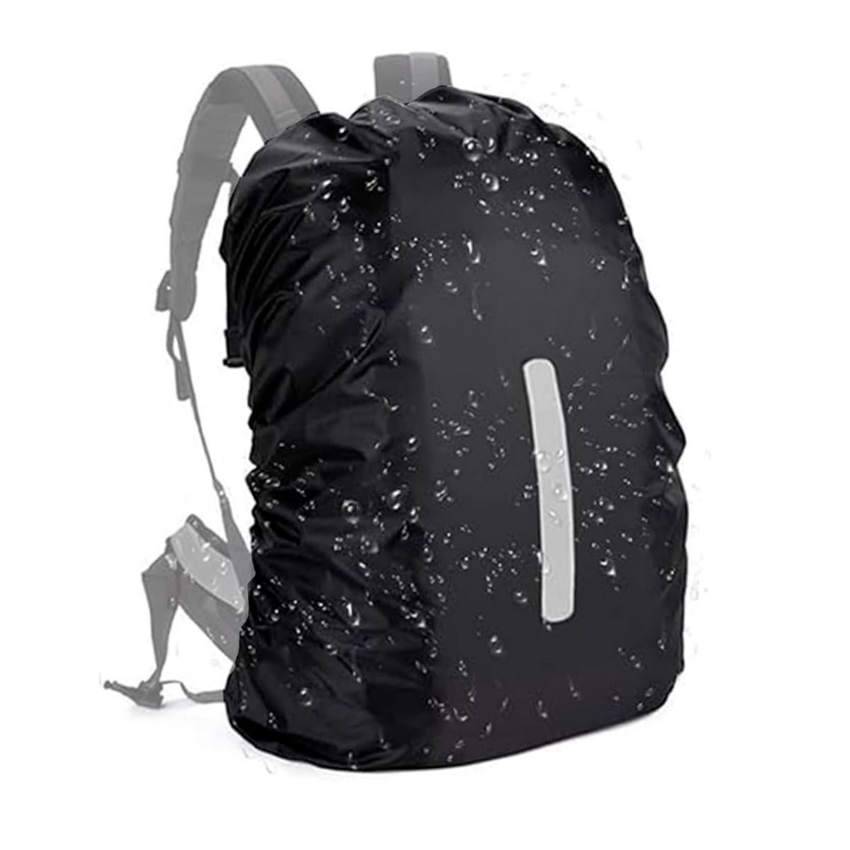 GENERICO - Funda Cubre Protector Mochila Impermeable Reflectante XL