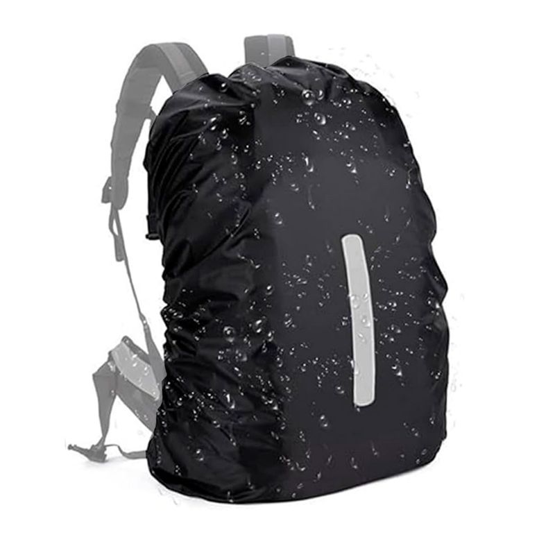 GENERICO - Funda Cubre Protector Mochila Impermeable Reflectante XL