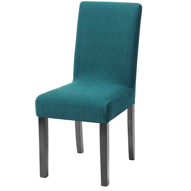 GENERICO - Pack de 8 fundas Cubre Sillas de comedor, de tela CUADRILLE