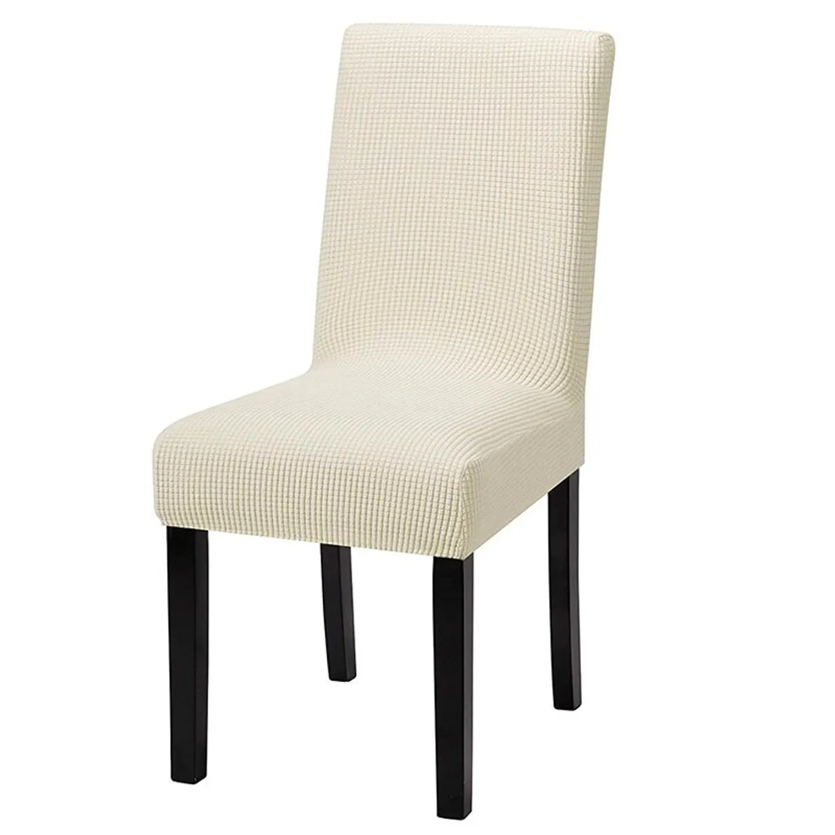 GENERICO - Pack de 6 fundas para Sillas de comedor, de tela CUADRILLE