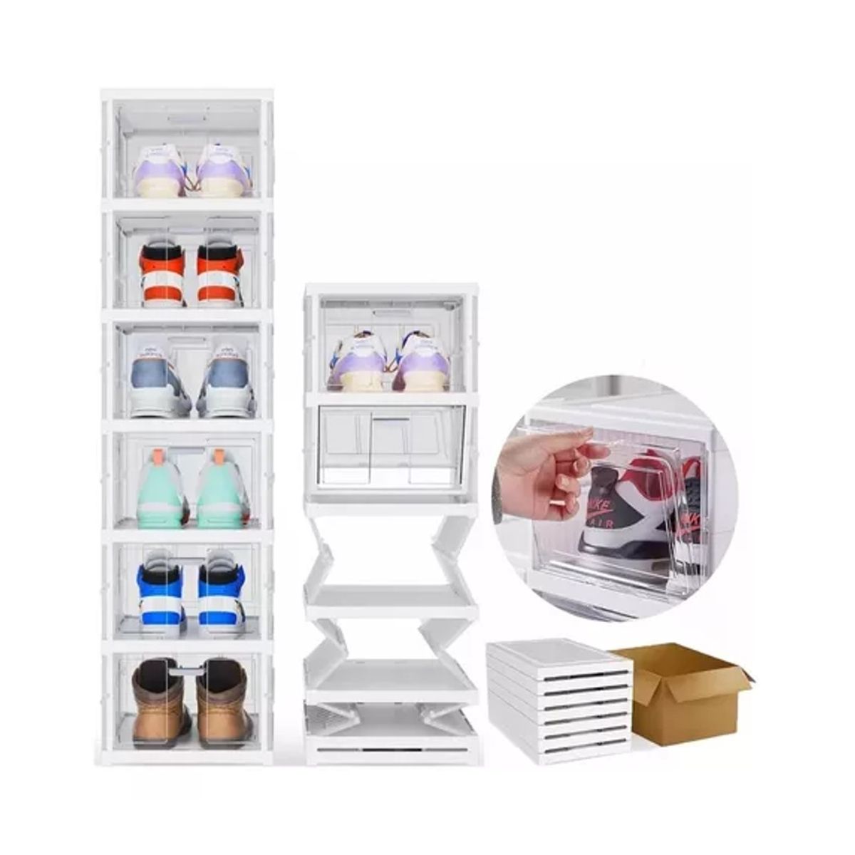 GENERICO - Organizador Zapatero de 6 Niveles Plegable