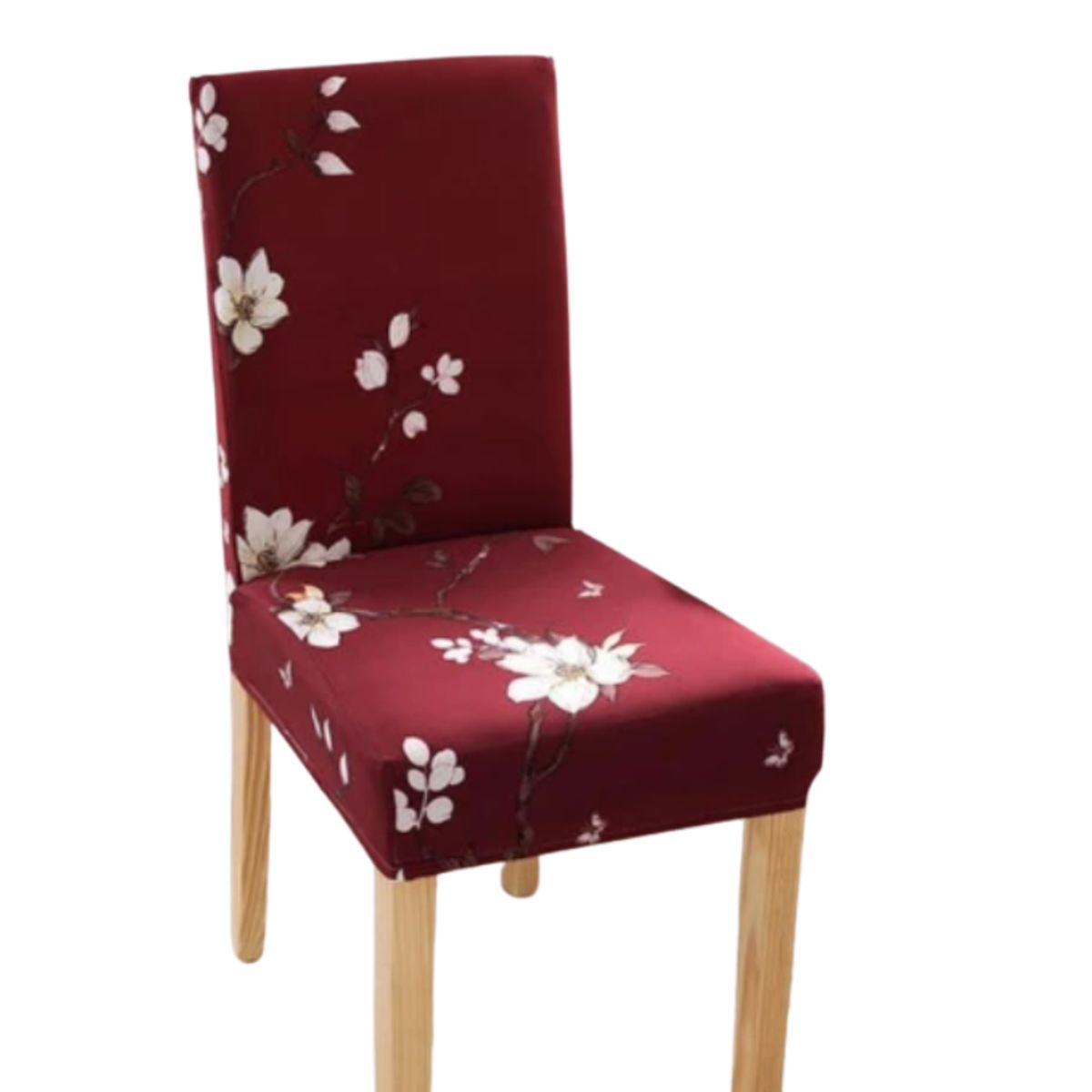 GENERICO - Pack de 6 fundas Cubre Sillas de comedor, de tela LYCRA con Estampados