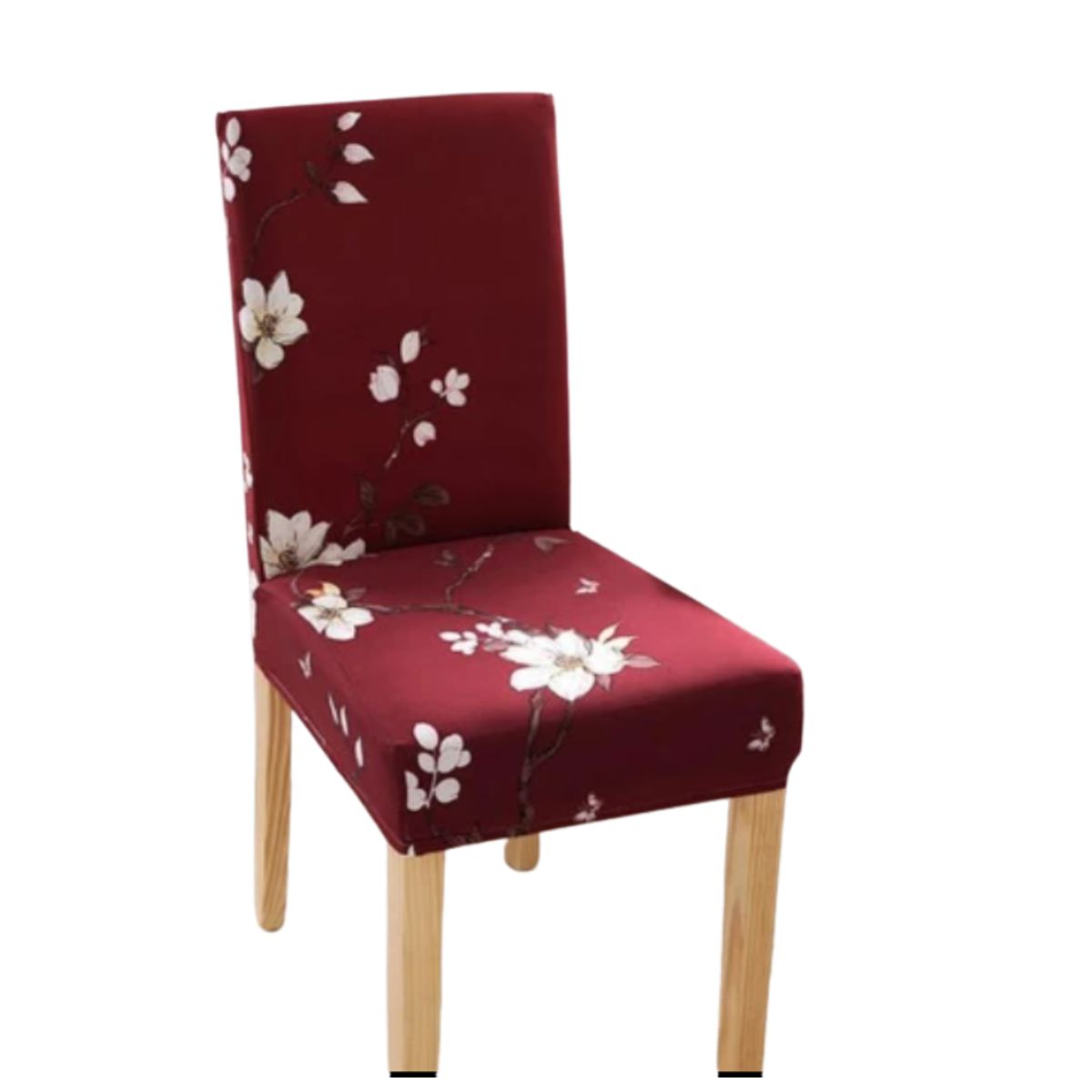 GENERICO - Pack de 6 fundas Cubre Sillas de comedor, de tela LYCRA con Estampados