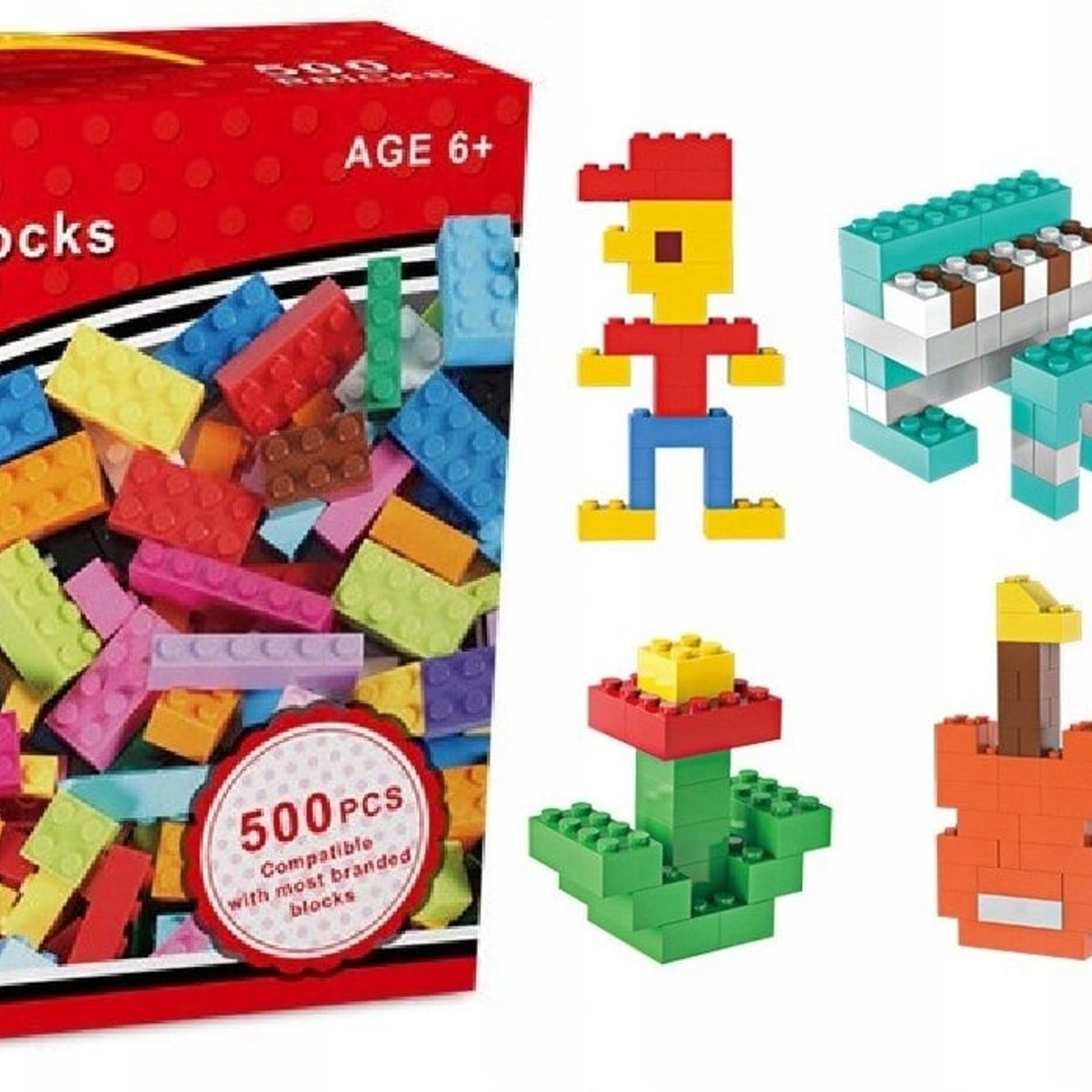 KUANGYE - Juguete Didacticos Bloques De Construcción Para Niños 1000pz