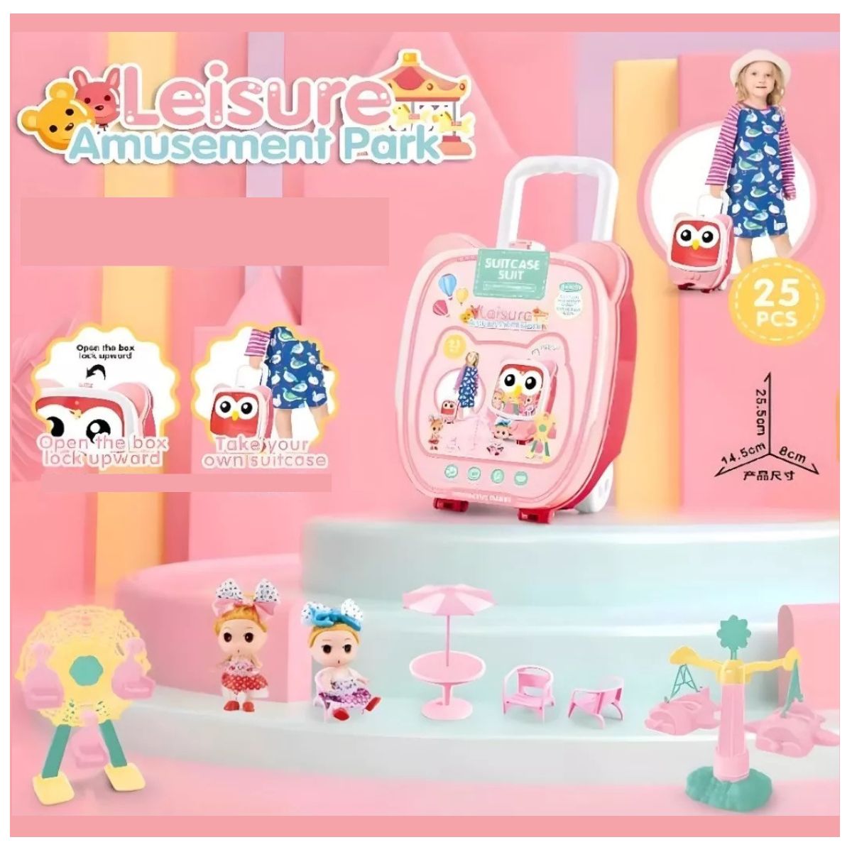 GENERICO - Maletín Colección de Muñecas