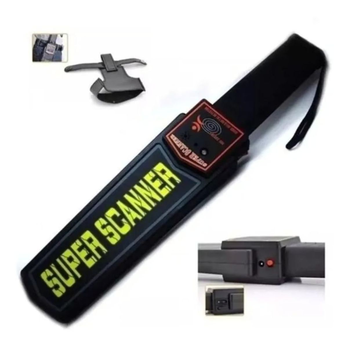 GENERICO - Detector De Metales De Mano Paleta Super Scanner