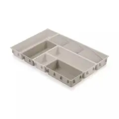 GENERICO - Caja Organizador Maquillaje 7 Divisores Cajon Accesorio