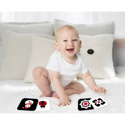 Imagen 2 del producto Tarjetas Estimulación Visual Bebé Alto Contraste Sensorial