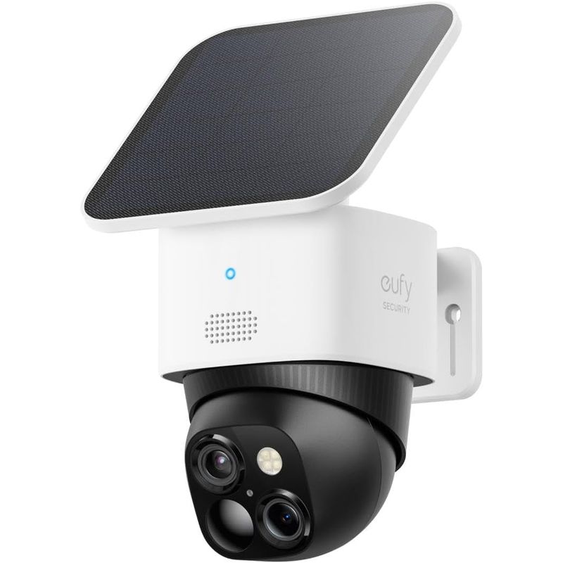 EUFY - eufy SoloCam S340 3K Camara vigilancia Exterior con Energía Solar WiFi 360°