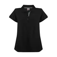 INDUSBORD - Polera Piqué Sail Colletion Premium Detalle en Botonera Mujer