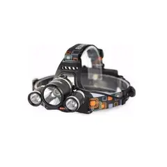 GENERICO - Linterna Led Minero Cabeza Cintillo 5000 Lumenes Negro