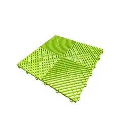 GENERICO - Piso Encastrable Heavy Duty SIMSTRAX Pack x 25 UN 4 M2 Verde Manzana