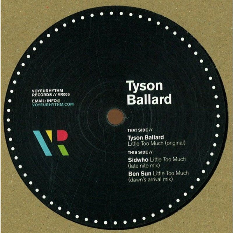 GENERICO - Tyson Ballard  Little Too Much Vinilo usado VG+