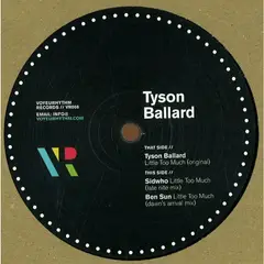 GENERICO - Tyson Ballard Little Too Much Vinilo usado VG+