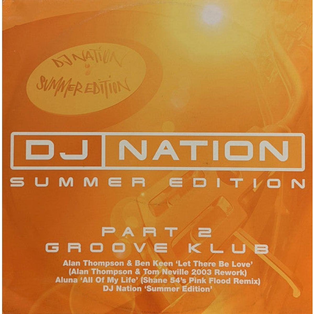 GENERICO - DJ Nation Summer Edition Part 2 - Vinilo usado VG+