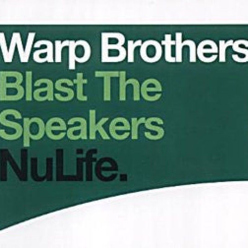 GENERICO - Warp Brothers  Blast The Speakers Vinilo usado VG+