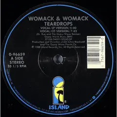 GENERICO - Womack & Womack Teardrops Vinilo usado VG+