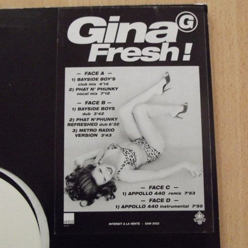 GENERICO - Gina G  Fresh   Vinilo usado  VG+ Default Title