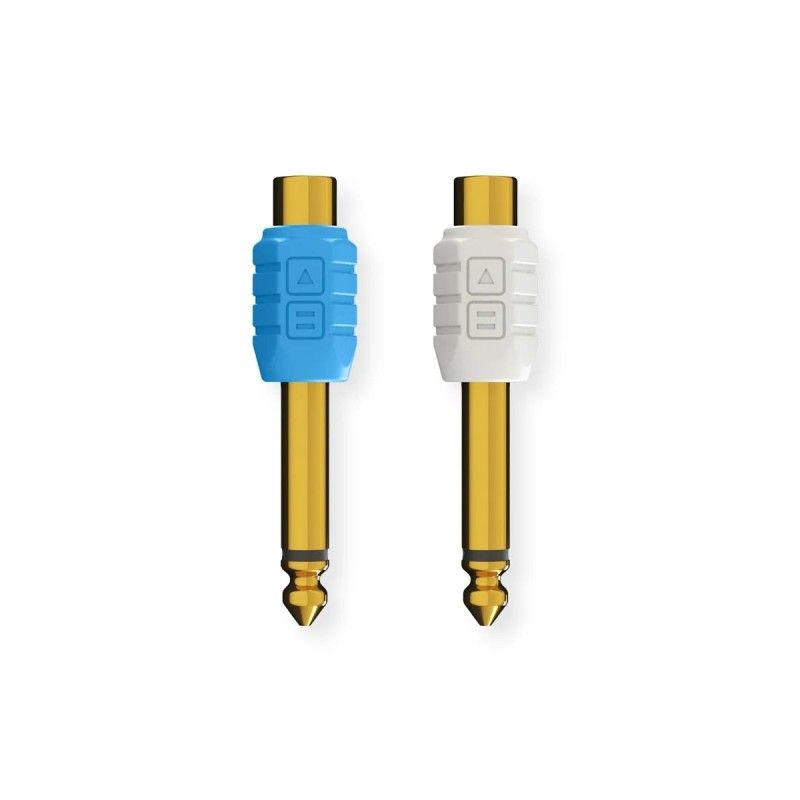 GENERICO - Conector de Audio Jack Mono 14 a RCA Hembra