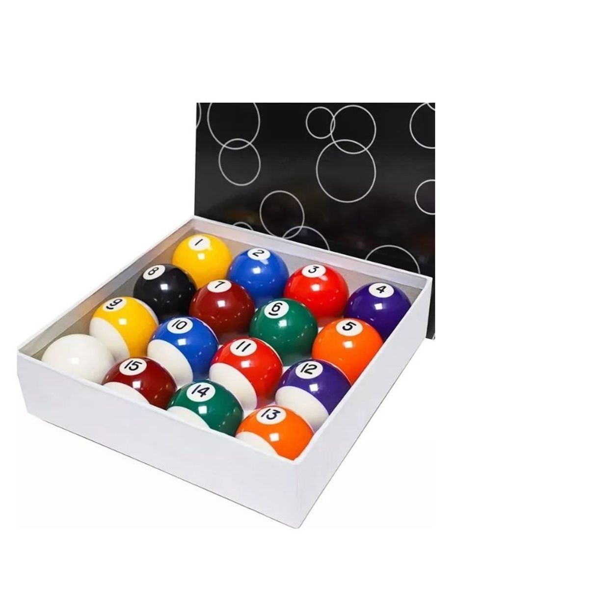 GENERICO - Set Bolas De Pool 525mm Tamaño Oficial