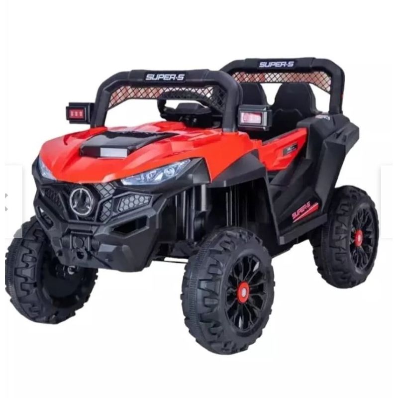 GENERICO - JEEP ELECTRICO 4X4 CON CONTROL REMOTO Y 2 ASIENTOS