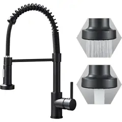 KUANGYE - Grifo Llave Lavaplatos Monomando Cocina Extensible Flexible