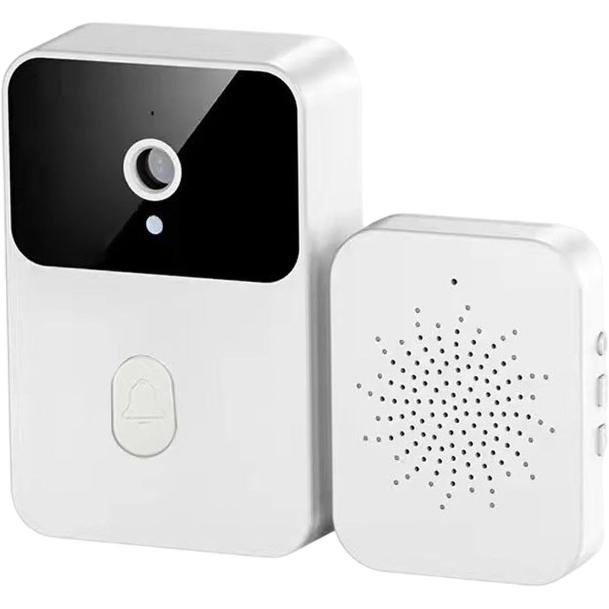 GENERICO - Timbre Inalambrico Inteligente Puerta Wifi Camara Seguridad