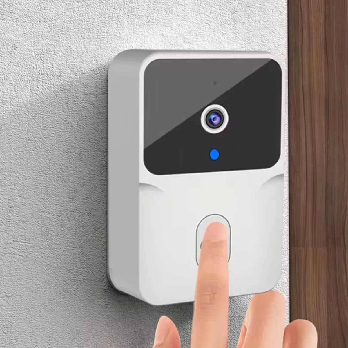 GENERICO - Timbre Inalambrico Inteligente Puerta Wifi Camara Seguridad